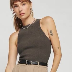 Reformation Ribbed Top